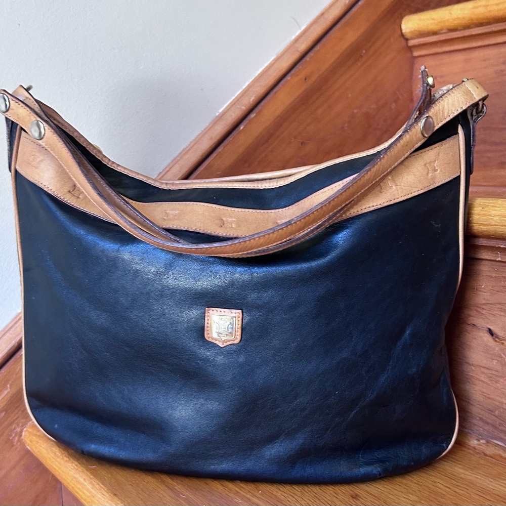 Vintage Celine lambskin leather Leather Shoulder/ crossbody Bag